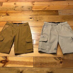 2 Pair Dickies Cargo Shorts 30" Waist